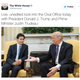 Image for article titled 44 Very Disrespectful Photoshops of Trump's Canadian Handshake That We in No Way Condone